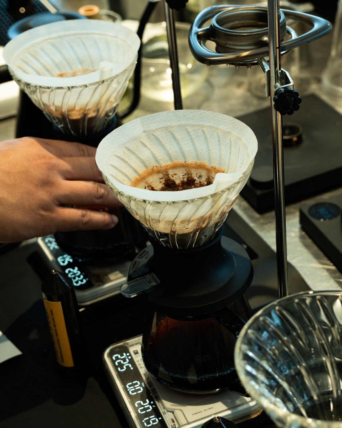 HARIO V60-02 SWITCH Immersion Dripper (200ml/6.76oz) (Glass)