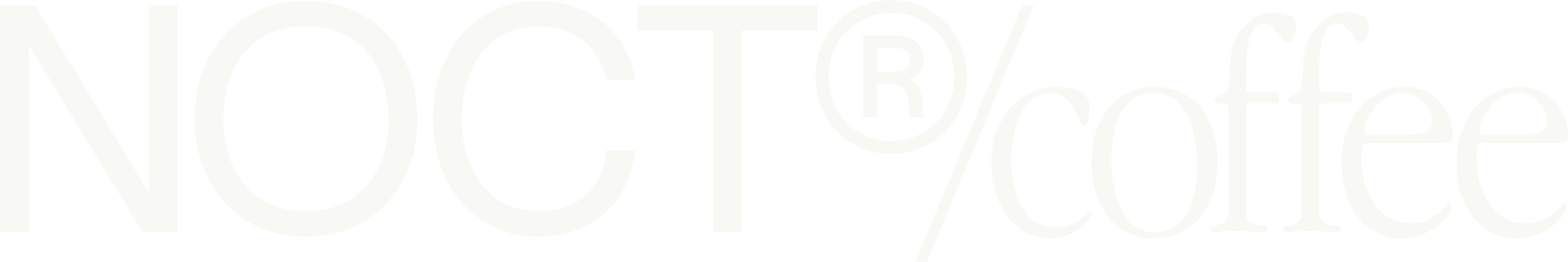 Text 'NOCT coffee' in a stylized font on a white background