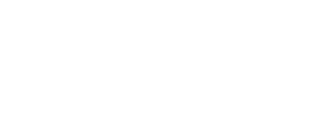 noct text logo in white