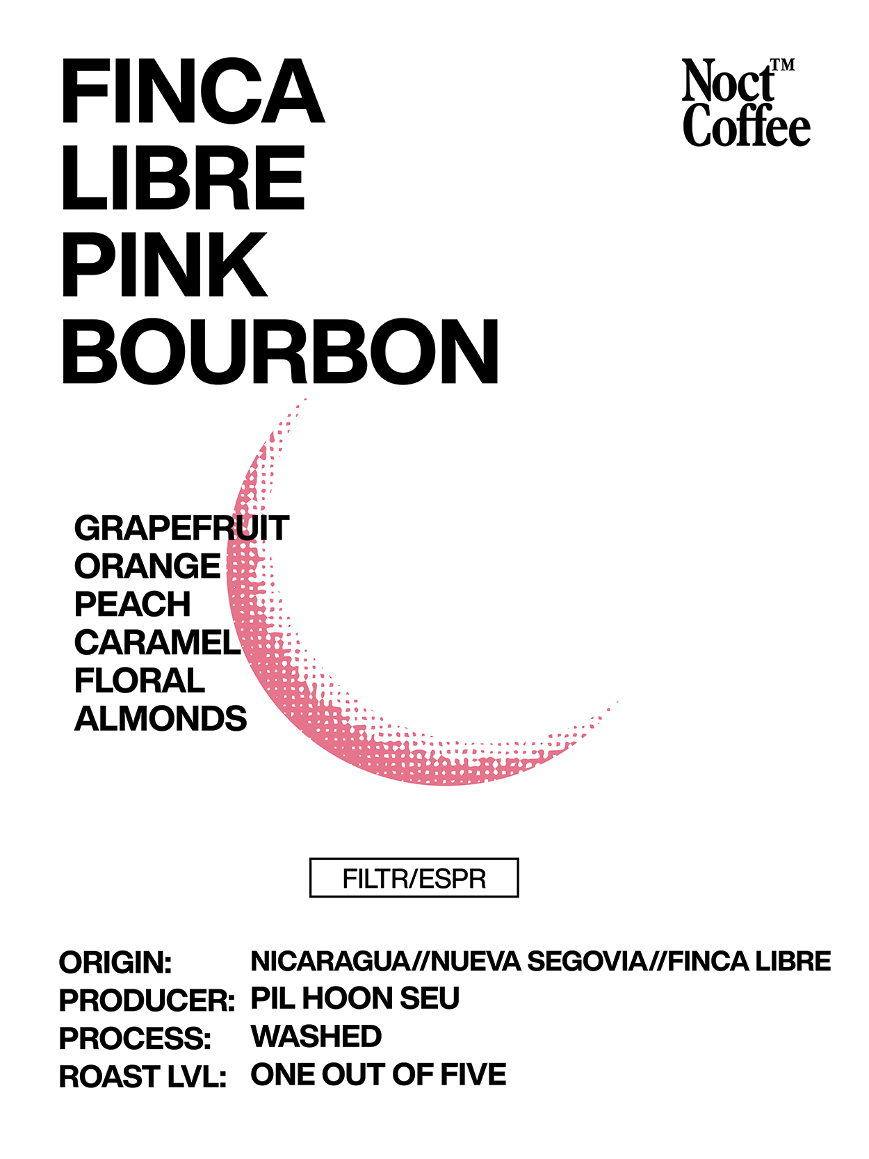Nicaragua Finca Libre Pink Bourbon Washed