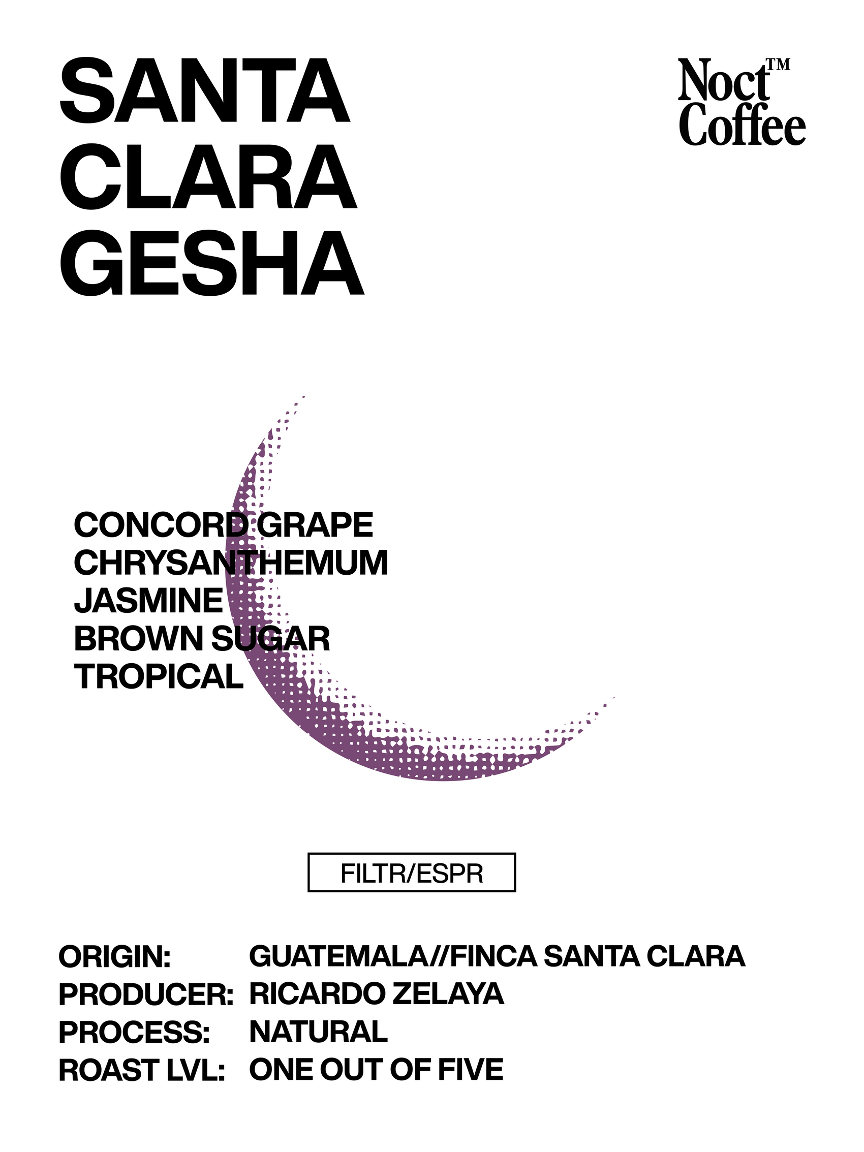 Guatemala Santa Clara Gesha Natural