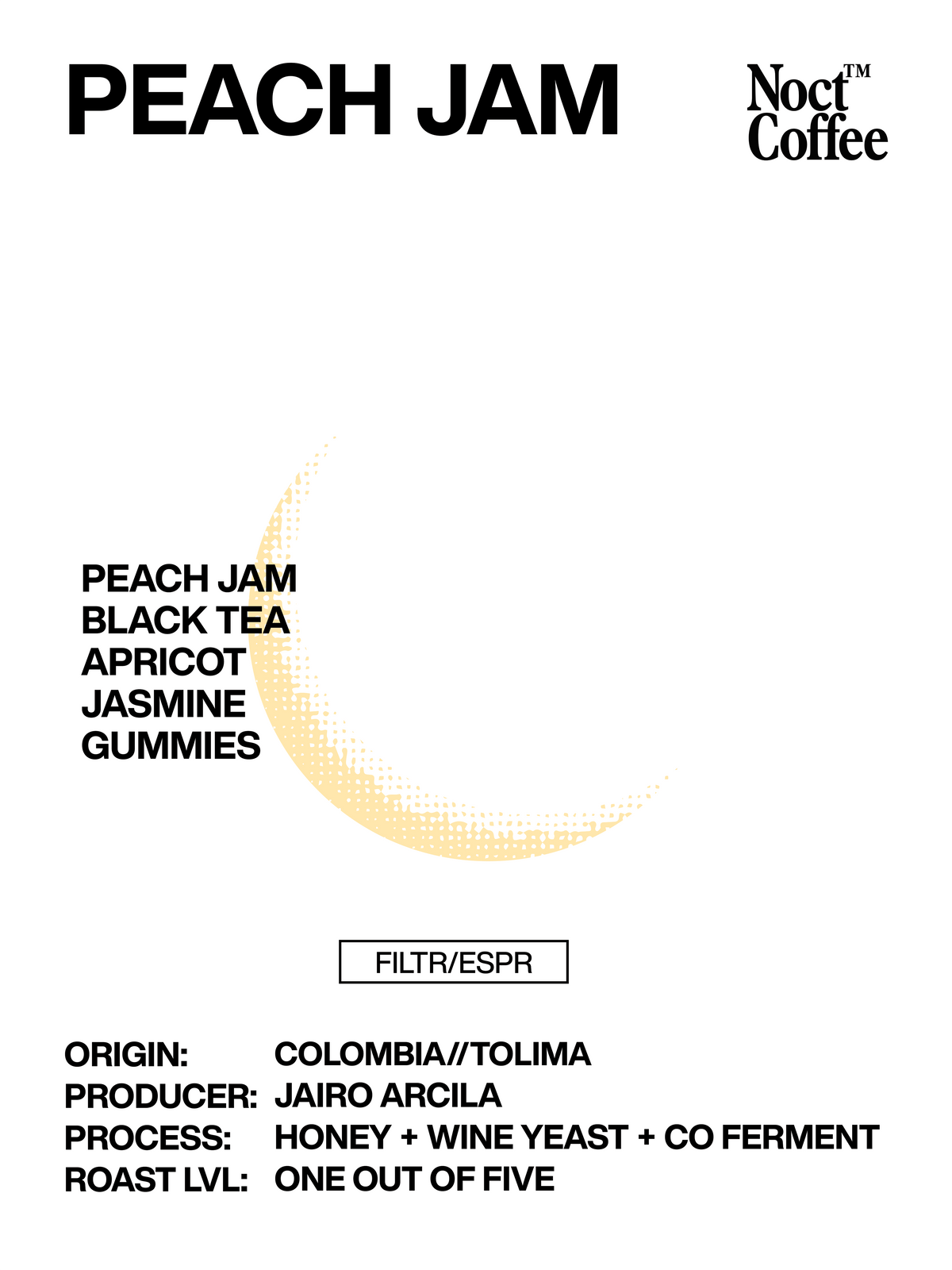 Colombia Peach Jam Honey Co-Ferment