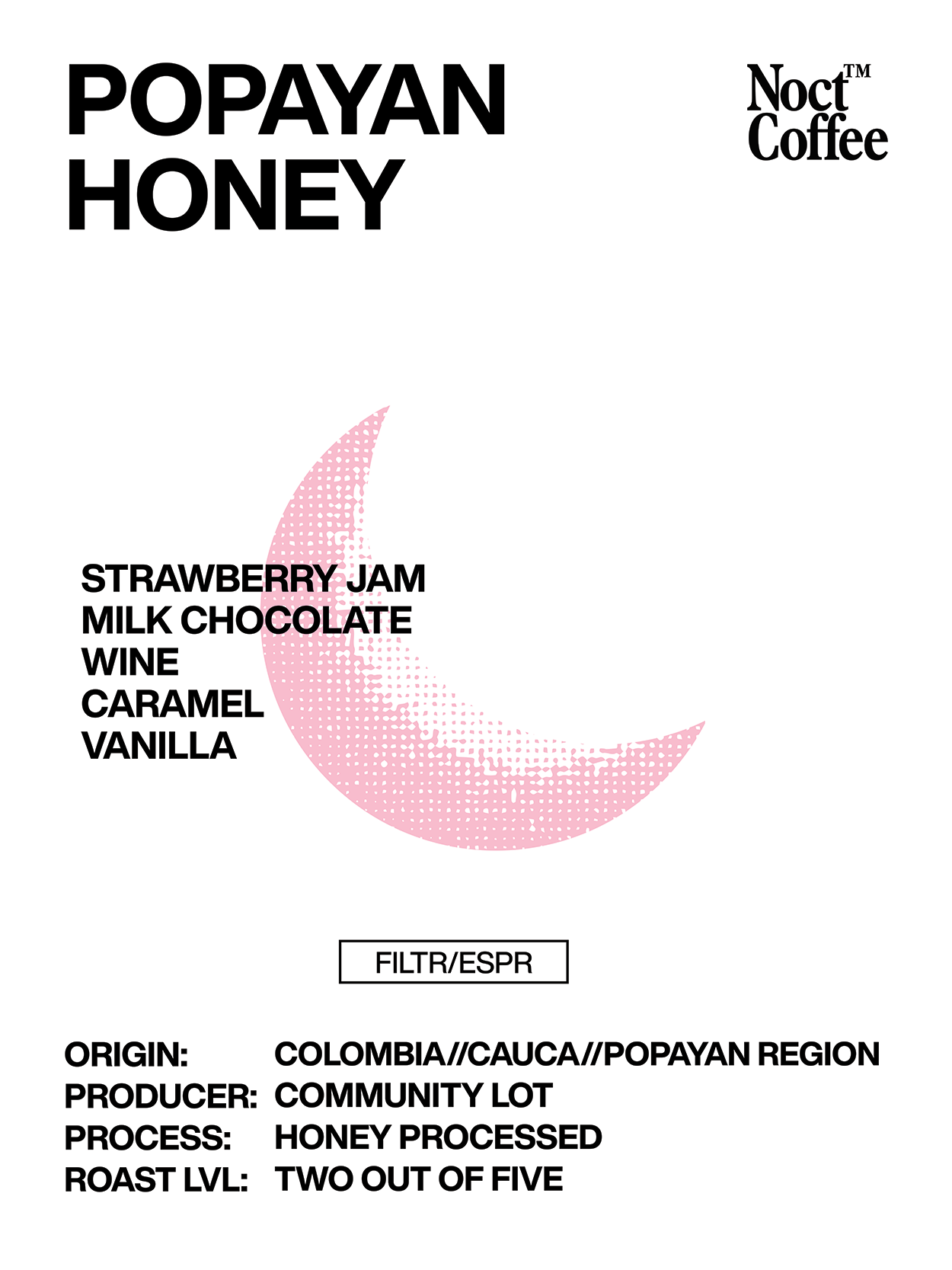 Colombia Popayan Castillo Honey